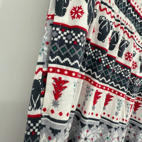 Polar Bear Pajama Pants Size Large Cuddl Duds Holiday Christmas Winter - Picture 8 of 9